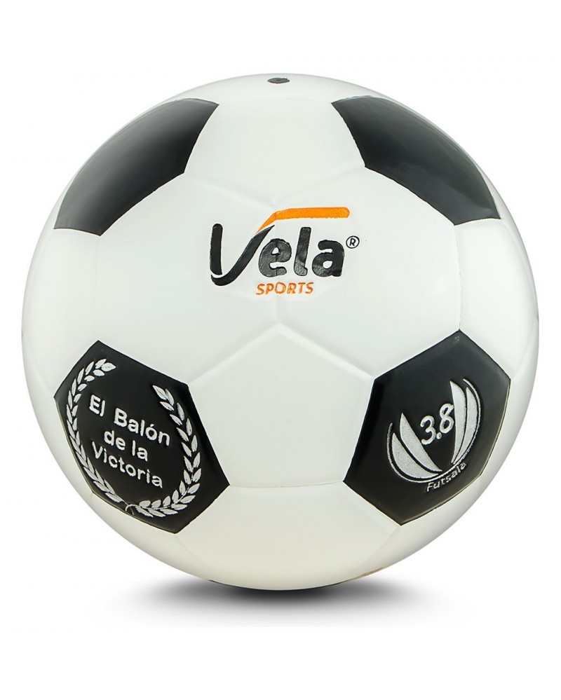 Balón de fútbol blanco y negro, fútbol sala, fútbol, ​​balón de